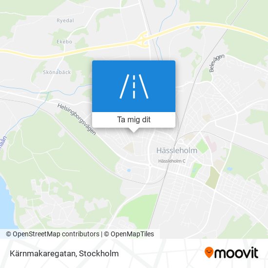 Kärnmakaregatan karta