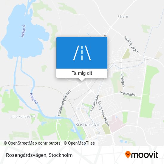 Rosengårdsvägen karta