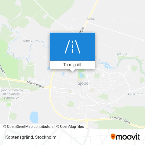 Kaptensgränd karta