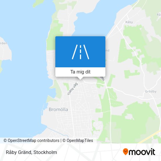 Råby Gränd karta
