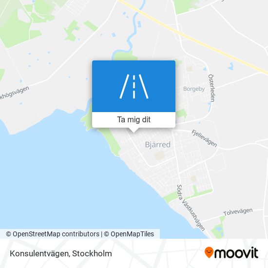 Konsulentvägen karta