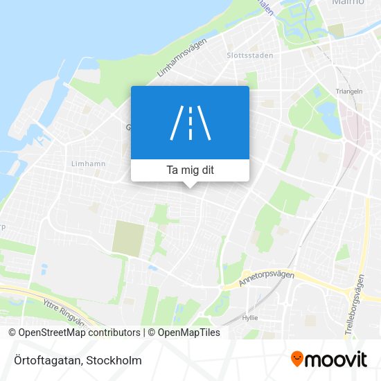 Örtoftagatan karta