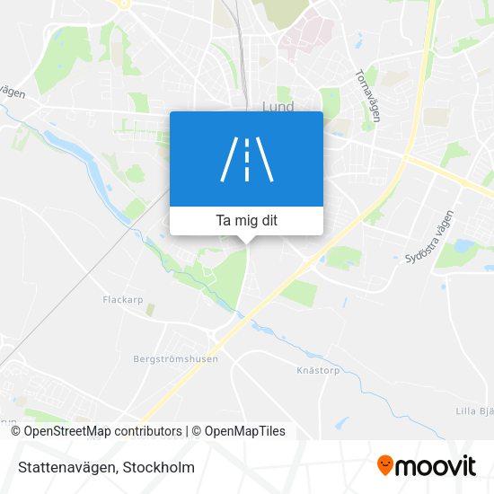 Stattenavägen karta