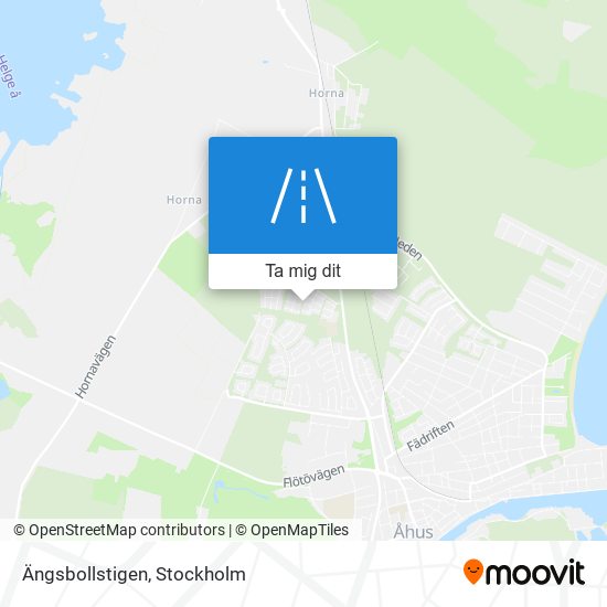 Ängsbollstigen karta