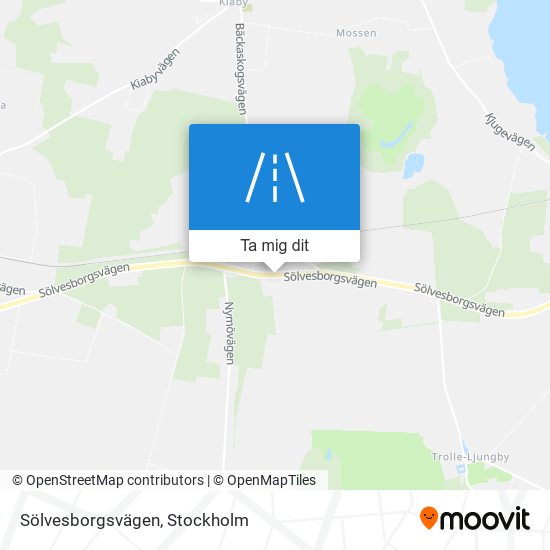 Sölvesborgsvägen karta