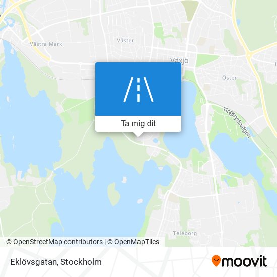 Eklövsgatan karta