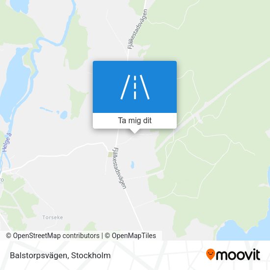 Balstorpsvägen karta