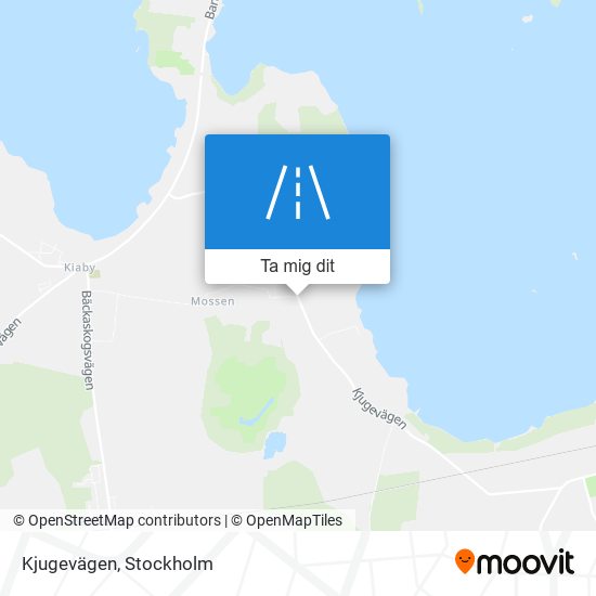 Kjugevägen karta