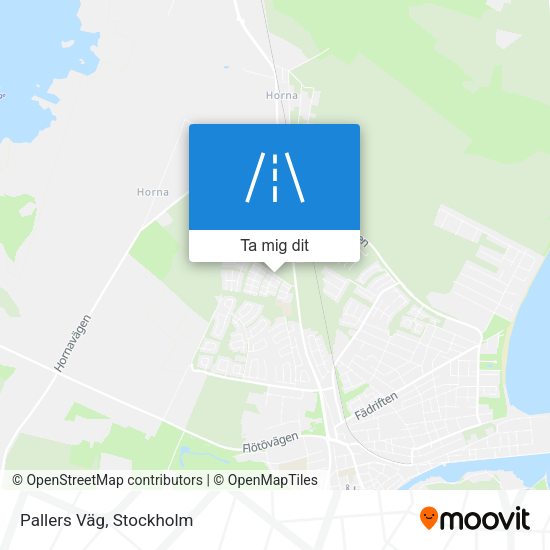 Pallers Väg karta