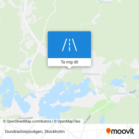 Gundrastorpsvägen karta