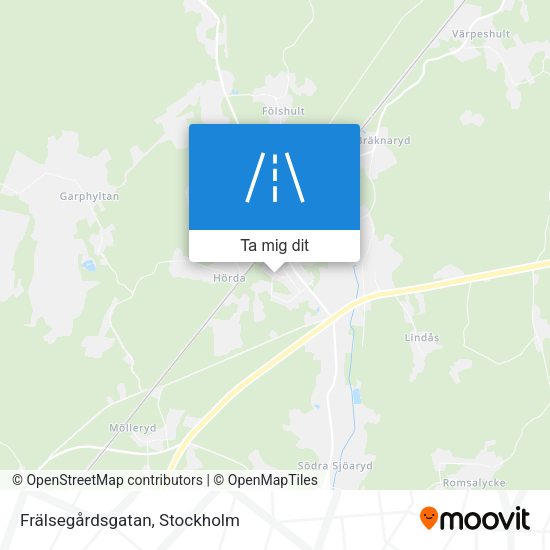 Frälsegårdsgatan karta