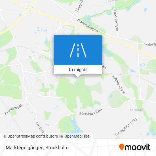 Marktegelgången karta