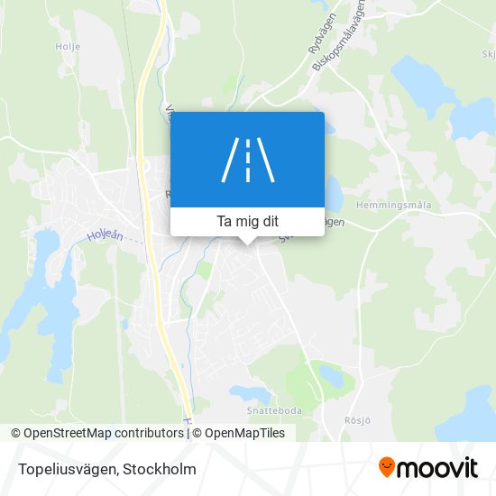 Topeliusvägen karta