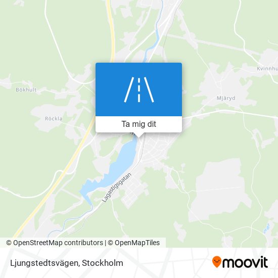 Ljungstedtsvägen karta