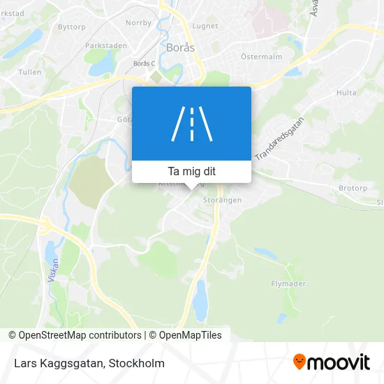 Lars Kaggsgatan karta