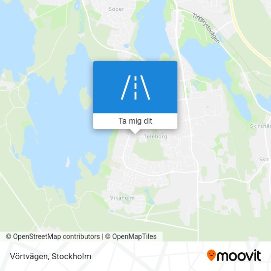 Vörtvägen karta