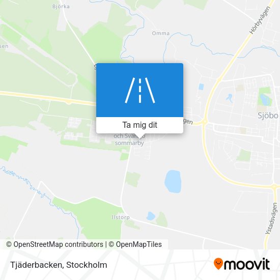 Tjäderbacken karta