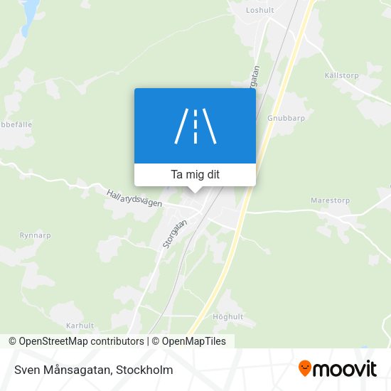 Sven Månsagatan karta