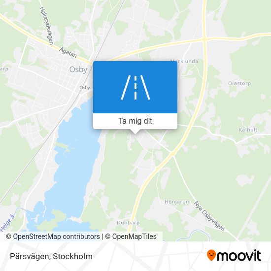 Pärsvägen karta