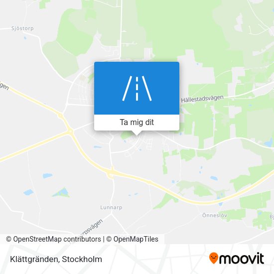 Klättgränden karta