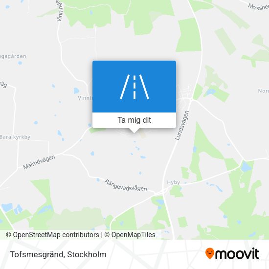 Tofsmesgränd karta