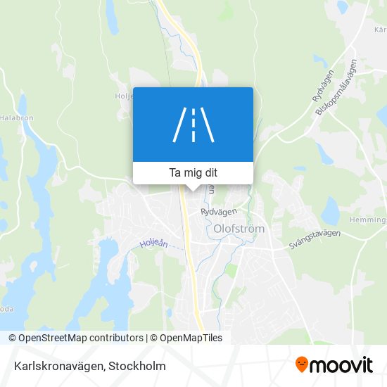 Karlskronavägen karta