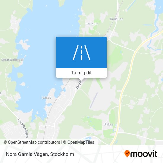 Nora Gamla Vägen karta
