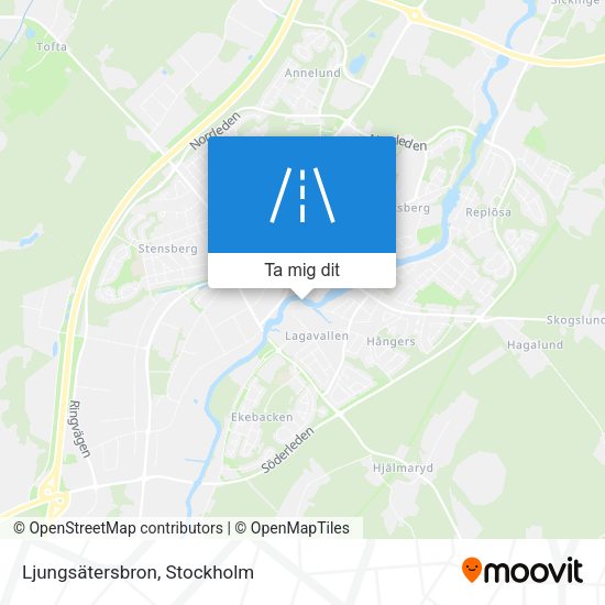 Ljungsätersbron karta