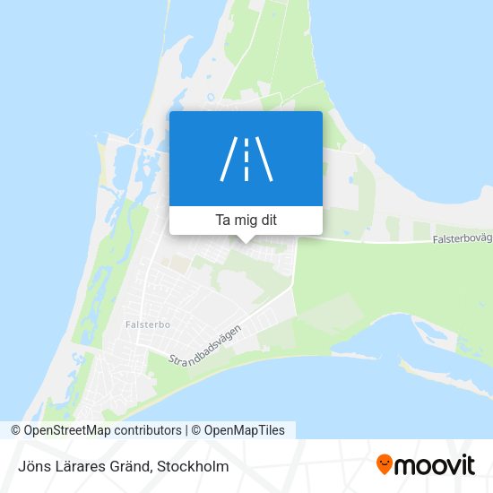 Jöns Lärares Gränd karta
