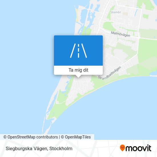 Siegburgska Vägen karta