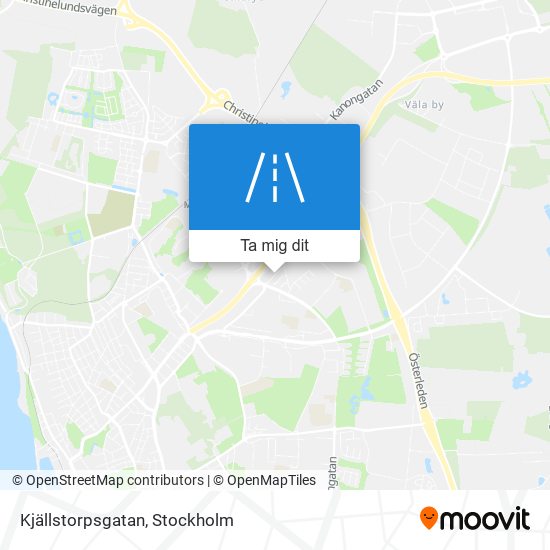 Kjällstorpsgatan karta