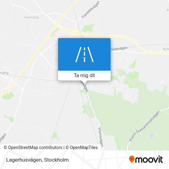 Lagerhusvägen karta