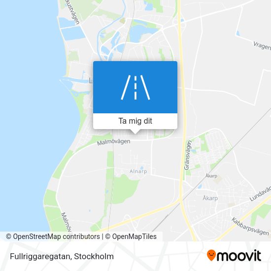 Fullriggaregatan karta
