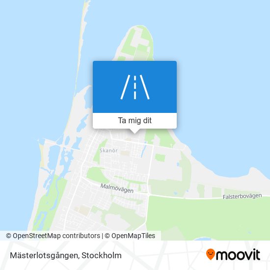 Mästerlotsgången karta