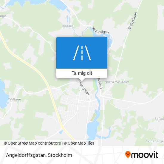 Angeldorffsgatan karta
