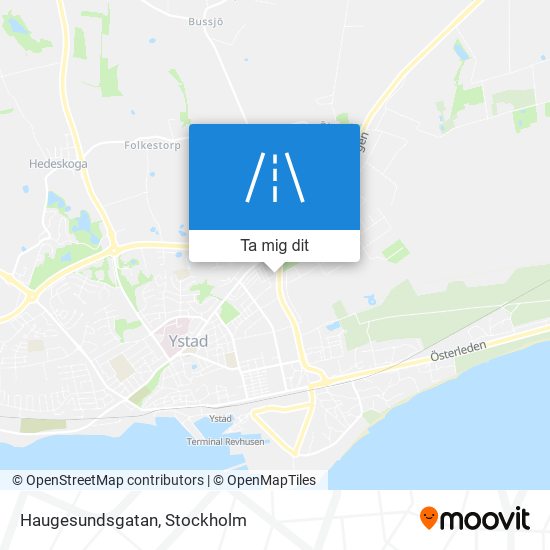Haugesundsgatan karta