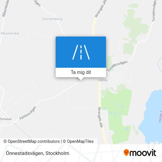 Önnestadsvägen karta