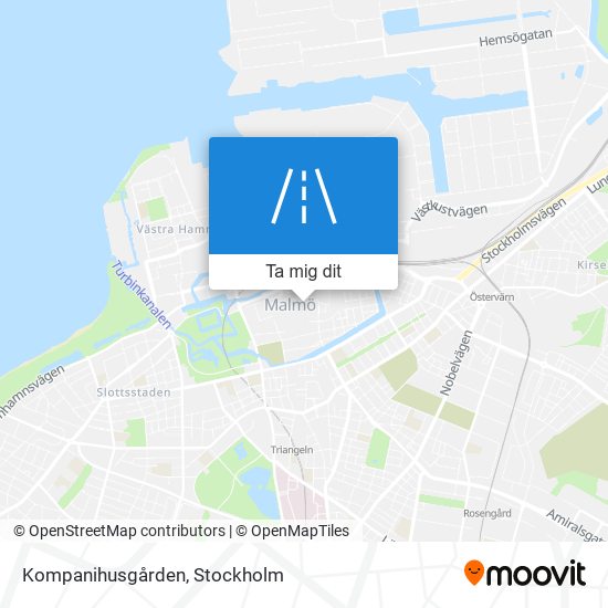 Kompanihusgården karta