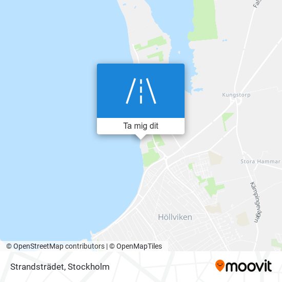 Strandsträdet karta