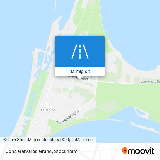 Jöns Garvares Gränd karta