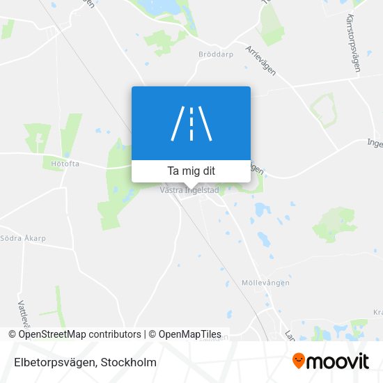 Elbetorpsvägen karta