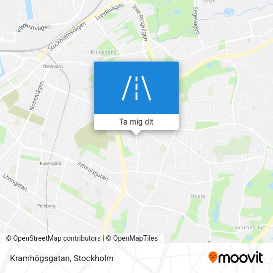 Kramhögsgatan karta