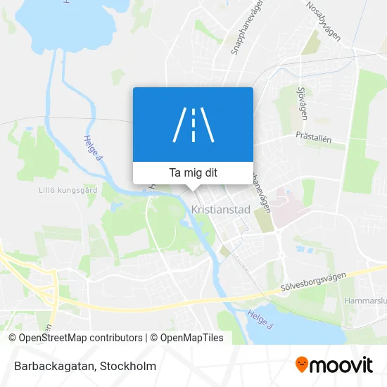 Barbackagatan karta