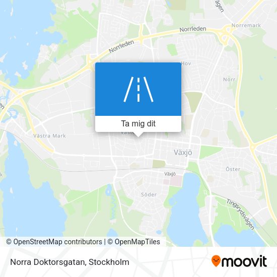 Norra Doktorsgatan karta