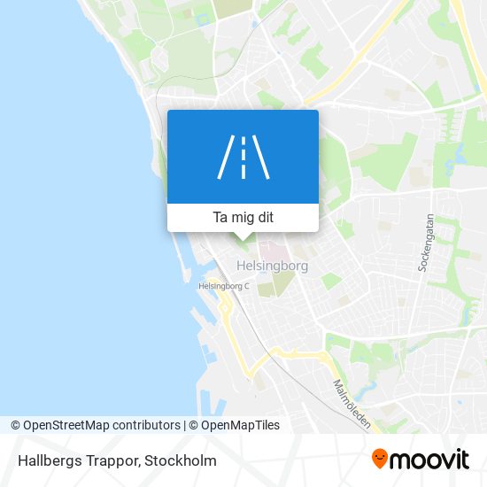 Hallbergs Trappor karta