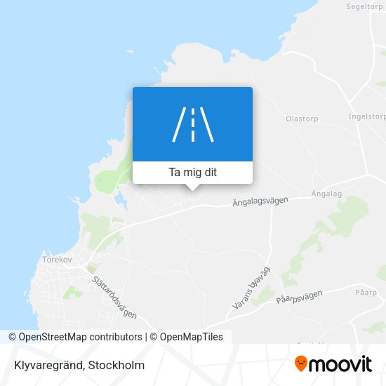 Klyvaregränd karta