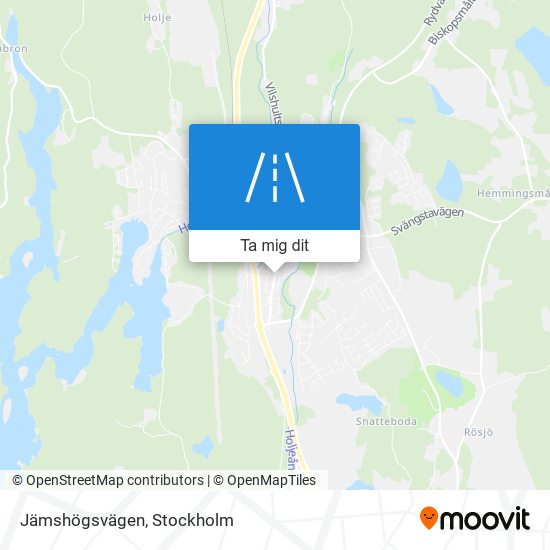 Jämshögsvägen karta