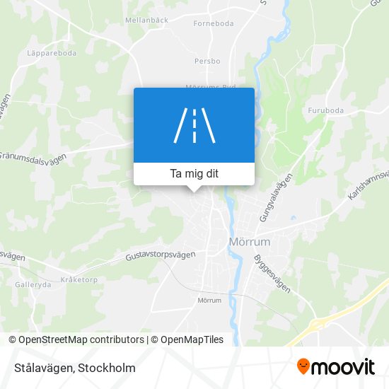 Stålavägen karta