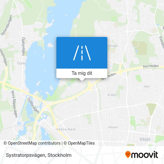 Systratorpsvägen karta