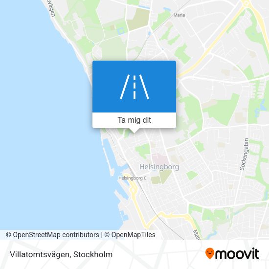 Villatomtsvägen karta